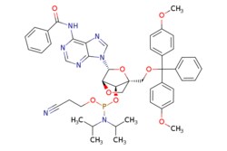 eMolecules​&nbsp;Broadpharm / DMTr-LNA-A(Bz)-3-CED-phosphoramidite / 250mg / 784455647 / BP-40022 /  / 206055-79-0 / [null] / 885.959 / C48H52N7O8P