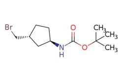 eMolecules​ Pharmablock / tert-butyl N-[(1R3R)-3-(bromomethyl)cyclopentyl]carbamate