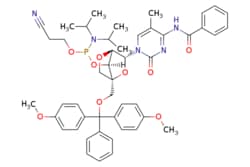 eMolecules​&nbsp;Broadpharm / DMTr-LNA-5MeC(Bz)-3-CED-phosphoramidite / 250mg / 784455653 / BP-40024 /  / 206055-82-5 / [null] / 875.960 / C48H54N5O9P
