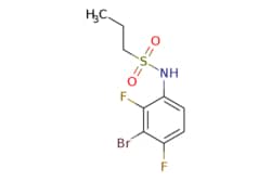 eMolecules​&nbsp;JW PharmLab LLC / Propane-1-sulfonic acid (3-bromo-24-difluoro-phenyl)-amide / 50mg / 746318207 / 20R2527 / 96.000 / 1269440-66-5 / [null] / 314.140 / C9H10BrF2NO2S