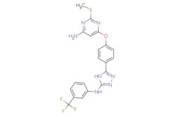 eMolecules​&nbsp;Medchem Express / KG5 / 5mg / 713704945 / HY-15198 /  / 877874-85-6 / MFCD27665470 / 459.450 / C20H16F3N7OS