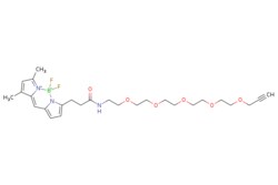 eMolecules​&nbsp;Broadpharm / BDP FL-PEG5-propargyl / 1mg / 340377011 / BP-23467 / 98.000 / 2093197-93-2 / MFCD30723294 / 549.420 / C27H38BF2N3O6