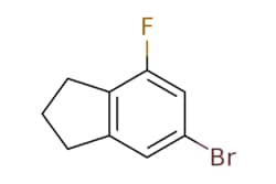 eMolecules​&nbsp;JW PharmLab LLC / 6-Bromo-4-fluoro-indan / 25mg / 705852300 / 03R0624 / 96.000 / 1400702-00-2 / [null] / 215.065 / C9H8BrF