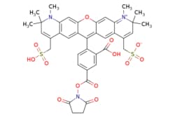 eMolecules​&nbsp;Broadpharm / BP Fluor 594 NHS Ester / 1mg / 599128688 / BP-25574 / 70.000 / 1638544-48-5 / [null] / 819.850 / C39H37N3O13S2