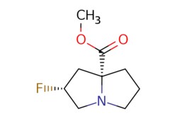 eMolecules​ Pharmablock / methyl (2R8R)-2-fluoro-123567-hexahydropyrrolizine-8-carboxylate