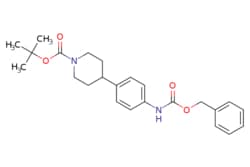eMolecules​ Synthonix / tert-butyl 4-(4-[(benzyloxy)carbonyl]aminophenyl)piperidine-1-carboxylate