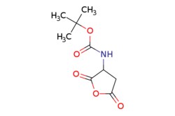 eMolecules​&nbsp;120409-48-5 | 3-(BOC-AMINO)DIHYDROFURAN-2,5-DIONE | AstaTech | MFCD23704377 | 215.205 | C9H13NO5 | 95.000 | CC(C)(C)OC(=O)NC1CC(=O)OC1=O | 0.25g | 696755702