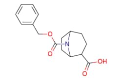 eMolecules​&nbsp;Pharmablock / 8-benzyloxycarbonyl-8-azabicyclo[3.2.1]octane-2-carboxylic acid / 25mg / 628257488 / PBWW795 / 0.000 / 2386366-89-6 / [null] / 289.331 / C16H19NO4