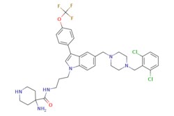 eMolecules​&nbsp;Medchem Express / Pan-RAS-IN-1 / 1mg / 446256686 / HY-101295 /  / 1835283-94-7 / MFCD31382126 / 717.660 / C36H41Cl2F3N6O2