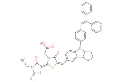 eMolecules​&nbsp;Medchem Express / D149 Dye / 50mg / 446271272 / HY-50938 /  / 786643-20-7 / MFCD28016704 / 741.940 / C42H35N3O4S3