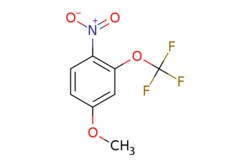 eMolecules​&nbsp;1260770-16-8 | 4-METHOXY-2-TRIFLUOROMETHOXYNITROBENZENE | AstaTech | MFCD15527500 | 237.134 | C8H6F3NO4 | 95.000 | COc1ccc(c(OC(F)(F)F)c1)[N+]([O-])=O | 1g | 112534958