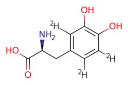 eMolecules​&nbsp;Medchem Express / L-DOPA-256-d3 / 25mg / 713706179 / HY-132392S /  / 53587-29-4 / MFCD00075014 / 200.208 / C9H11NO4