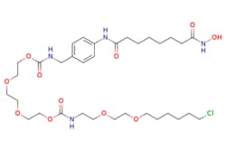 eMolecules​&nbsp;Medchem Express / SAHA chloroalkane T1 / 5mg / 455326012 / HY-111595 /  / 1613617-05-2 / [null] / 719.270 / C33H55ClN4O11