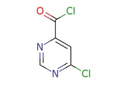 eMolecules​&nbsp;AstaTech / 4-PYRIMIDINECARBONYL CHLORIDE 6-CHLORO- (9CI) / 0.25g / 443836320 / F18835 / 95.000 / 263270-52-6 / MFCD12547222 / 176.980 / C5H2Cl2N2O