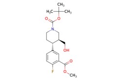 eMolecules​ 2055991-12-1 | ChemScene | tert-Butyl (3S4R)-4-(4-fluoro-3-(methoxycarbonyl)phenyl)-3-(hydroxymethyl)piperidine-1-carboxylate