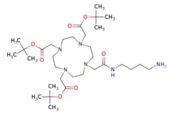 eMolecules​ 1402393-59-2 | Ambeed | Tri-tert-butyl 222-(10-(2-((4-aminobutyl)amino)-2-oxoethyl)-14710-tetraazacyclododecane-147-triyl)triacetate
