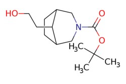 eMolecules​&nbsp;Pharmablock / 3-boc-8-hydroxyethyl-3-azabicyclo[3.2.1]octane / 25mg / 551134331 / PBN20120307 / 0.000 / 1341039-65-3 / MFCD22566231 / 255.358 / C14H25NO3