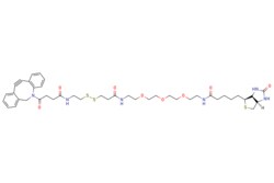 eMolecules​&nbsp;Medchem Express / DBCO-S-S-PEG3-biotin / 5mg / 686240556 / HY-140128 /  / 1430408-09-5 / MFCD22380733 / 869.120 / C42H56N6O8S3