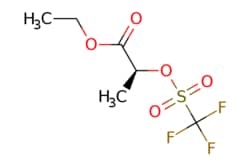 eMolecules​&nbsp;AstaTech / ETHYL (S)-2-(TRIFLUOROMETHYLSULFONYLOXY)PROPIONATE / 0.25g / 448261856 / 74088 / 95.000 / 84028-88-6 / MFCD00134396 / 250.190 / C6H9F3O5S
