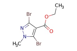 eMolecules​&nbsp;Ambeed / Ethyl 35-dibromo-1-methyl-1H-pyrazole-4-carboxylate / 1g / 572939207 / A288713 /  / 1017802-88-8 / MFCD29059363 / 311.961 / C7H8Br2N2O2