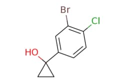 eMolecules​ AstaTech / 1-(3-BROMO-4-CHLOROPHENYL)CYCLOPROPAN-1-OL / 0.1g
