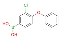 eMolecules​&nbsp;AOBChem USA / 3-Chloro-4-phenoxyphenylboronic acid / 250mg / 525249962 / 30585 /  / 2095461-96-2 / MFCD29088166 / 248.470 / C12H10BClO3