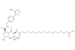 eMolecules​&nbsp;Medchem Express / (SRS)-AHPC-PEG5-COOH / 25mg / 705860585 / HY-130271 /  / 2172820-14-1 / [null] / 750.910 / C36H54N4O11S