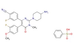 eMolecules​&nbsp;2097523-60-7 | Medchem Express |  Pulrodemstat (benzenesulfonate) |  5mg | 527574185 | HY-129388B | 609.65 |  C30H29F2N5O5S