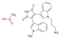 eMolecules​&nbsp;Medchem Express / Bisindolylmaleimide VIII (acetate) / 5mg / 532149886 / HY-129624A /  / 138516-31-1 / MFCD00909467 / 458.518 / C26H26N4O4