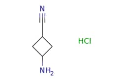 eMolecules​&nbsp;AstaTech / 3-AMINOCYCLOBUTANE-1-CARBONITRILE HCL / 0.1g / 268491474 / 37826 / 95.000 / 1523572-04-4 / MFCD26959098 / 132.590 / C5H9ClN2