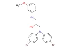eMolecules​&nbsp;Medchem Express / P7C3-OMe / 5mg / 495800373 / HY-128856 /  / 313268-18-7 / MFCD00689264 / 504.222 / C22H20Br2N2O2