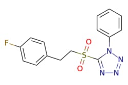 eMolecules​ AstaTech / 5-(4-FLUOROPHENETHYLSULFONYL)-1-PHENYL-1H-TETRAZOLE