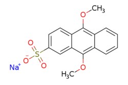 eMolecules​&nbsp;67580-39-6 | SODIUM 9,10-DIMETHOXYANTHRACENE-2-SULFONATE | AstaTech | MFCD00042061 | 340.320 | C16H13NaO5S | 95.000 | [Na+].COc1c2ccccc2c(OC)c2cc(ccc12)S([O-])(=O)=O | 0.25g | 448279412