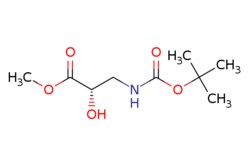 eMolecules​ AstaTech / METHYL (S)-3-(BOC-AMINO)-2-HYDROXYPROPANOATE / 0.25g