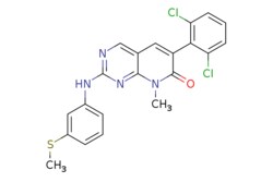 eMolecules​&nbsp;Medchem Express / PD173955 / 5mg / 446258406 / HY-10395 /  / 260415-63-2 / MFCD16038305 / 443.350 / C21H16Cl2N4OS