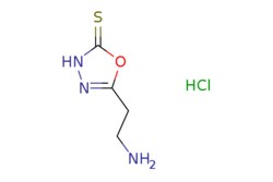 eMolecules​&nbsp;AstaTech / 5-(2-AMINOETHYL)-134-OXADIAZOLE-2(3H)-THIONE HCL / 0.1g / 779513152 / AT18832 / 95.000 / 139601-75-5 / MFCD11109606 / 181.640 / C4H8ClN3OS