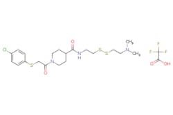eMolecules​&nbsp;Medchem Express / 6H05 (TFA) / 5mg / 446261186 / HY-12408A /  / 2061344-88-3 / MFCD28167830 / 590.130 / C22H31ClF3N3O4S3