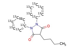 eMolecules​&nbsp;Medchem Express / Phenylbutazone-13C12 / 1mg / 771358966 / HY-B0230S2 /  / 1325559-13-4 / MFCD19704819 / 320.289 / C19H20N2O2