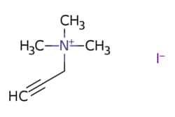 eMolecules​&nbsp;AstaTech / 2-PROPYN-1-AMINIUM NNN-TRIMETHYL- IODIDE / 0.1g / 696740797 / D93235 / 95.000 / 7383-74-6 / [null] / 225.073 / C6H12IN