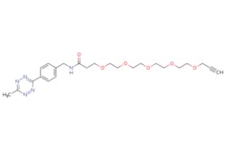 eMolecules​&nbsp;Medchem Express / Methyltetrazine-amido-PEG5-alkyne / 25mg / 752823145 / HY-141276 /  / 2322322-23-4 / [null] / 487.557 / C24H33N5O6