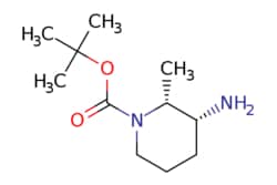 eMolecules​&nbsp;Pharmablock / tert-butyl (2R3R)-3-amino-2-methylpiperidine-1-carboxylate / 25mg / 728133109 / PB08066 / 0.000 / 1638744-05-4 / MFCD22398981 / 214.309 / C11H22N2O2