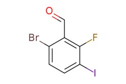 eMolecules​&nbsp;AstaTech / 6-BROMO-2-FLUORO-3-IODOBENZALDEHYDE / 1g / 718056332 / AT22491 / 95.000 / 1428234-59-6 / MFCD23713164 / 328.907 / C7H3BrFIO