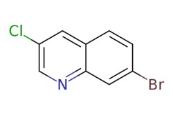 eMolecules​&nbsp;AstaTech / 7-BROMO-3-CHLOROQUINOLINE / 0.1g / 785153255 / 80424 / 95.000 / 1246549-62-1 / MFCD18253967 / 242.500 / C9H5BrClN