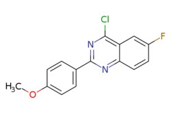 eMolecules​ JW PharmLab LLC / 4-Chloro-6-fluoro-2-(4-methoxy-phenyl)-quinazoline