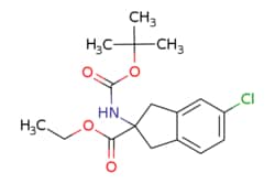 eMolecules​ AstaTech / ETHYL 2-(BOC-AMINO)-5-CHLORO-23-DIHYDRO-1H-INDENE-2-CARBOXYLATE