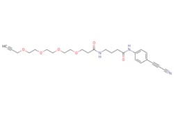 eMolecules​&nbsp;Broadpharm / APN-C3-PEG4-alkyne / 5mg / 374905429 / BP-23869 / 98.000 / 2183440-36-8 / [null] / 469.538 / C25H31N3O6