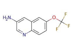 eMolecules​&nbsp;AstaTech / 6-(TRIFLUOROMETHOXY)QUINOLIN-3-AMINE / 0.1g / 798867613 / K10200 / 95.000 / 1051372-65-6 / MFCD27941211 / 228.174 / C10H7F3N2O