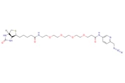 eMolecules​&nbsp;Broadpharm / Biotin-PEG4-Picolyl azide / 5mg / 296213266 / BP-22954 / 95.000 / 2222687-71-8 / MFCD29052186 / 622.740 / C27H42N8O7S
