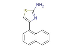eMolecules​&nbsp;Ambeed / 4-(Naphthalen-1-yl)thiazol-2-amine / 5g / 600851215 / A243325 /  / 56503-96-9 / MFCD00236016 / 226.300 / C13H10N2S