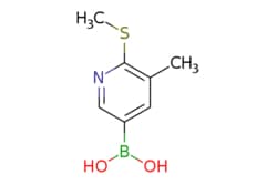 eMolecules​&nbsp;AOBChem USA / 3-Methyl-2-(methylthio)pyridine-5-boronic acid / 250mg / 525252979 / 24001 /  / 1190206-49-5 / MFCD18382889 / 183.030 / C7H10BNO2S